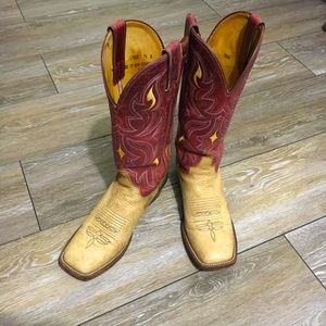 Justin Boots Square Toe